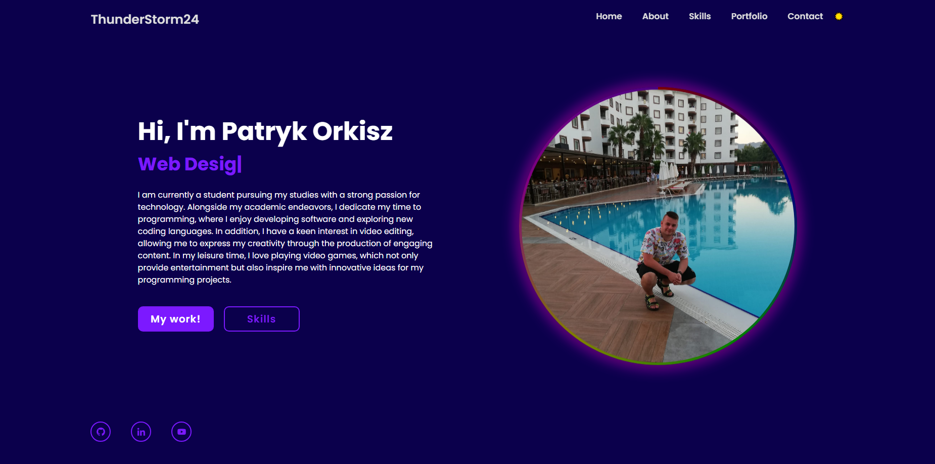 Project 1 screenshot